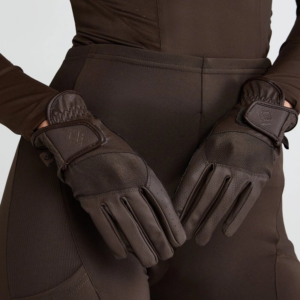 Chocolate Pro-Grip Gloves